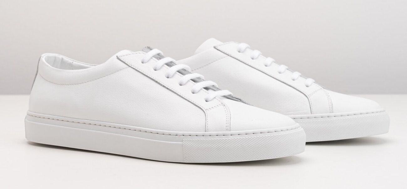 artisan lab white sneakers