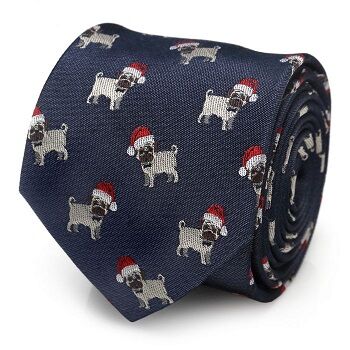 Cufflinks Inc. Pug Men’s Tie