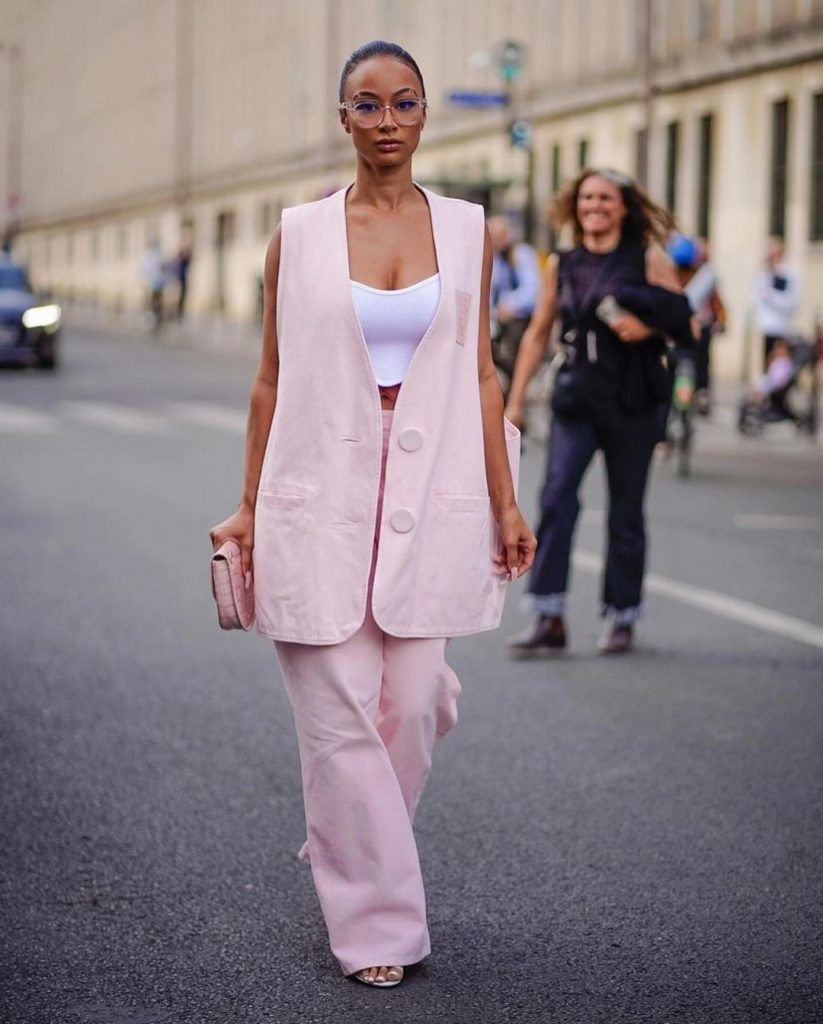 Draya Michele Attended Paris Men’s Fashion Week Wearing Raf Simons