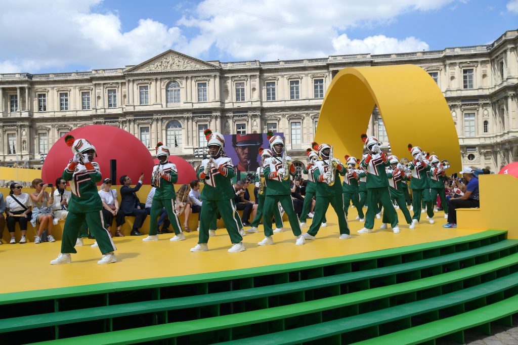 On the StateofFashion.Bulletin.com: FAMU’s Marching Band Performs at Louis Vuitton’s Men Spring 2023 show + France’s Historical Appreciation of Black Culture