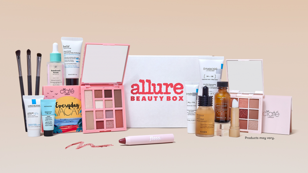 The June Allure Beauty Box is Filled with Beachy Makeup and Summer Moisturizers
