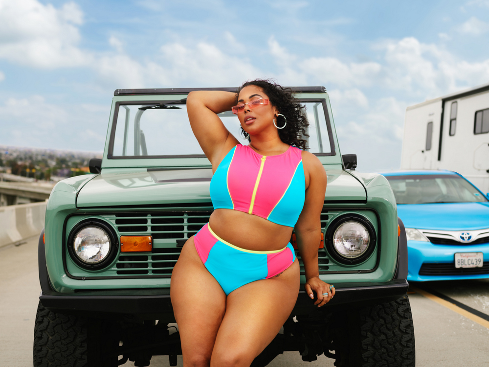 A New Plus Size Swim Option with the Cupshe x Tabria Majors Collection!