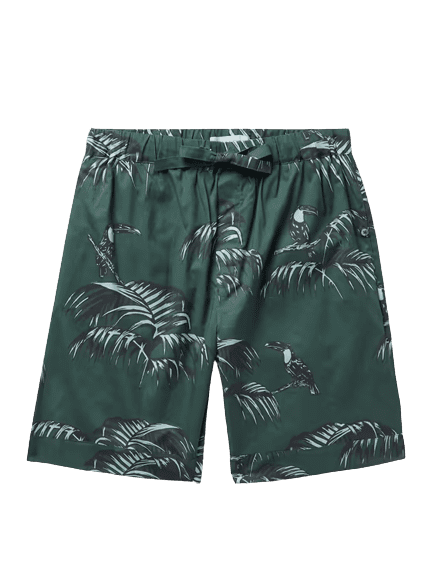 Mr. Porter Desmond & Dempsey Printed Pajama Shorts