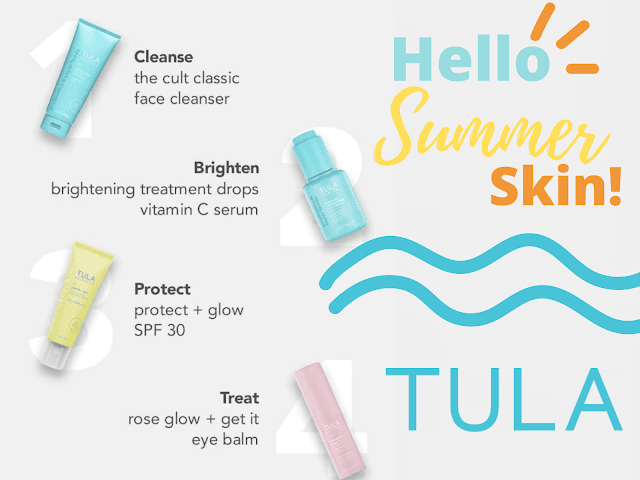 Tulas Glow Season Radiance Routine Summer Skincare Kit Review, Barbies Beauty Bits