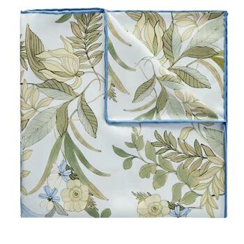 Tom Ford Floral Silk-Twill Pocket Square
