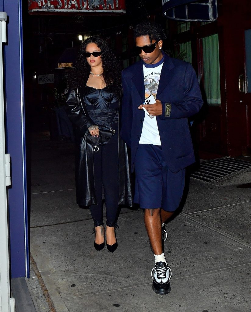 A$AP Rocky Wore Shorts (!) On Mom-And-Dad Date Night With Rihanna