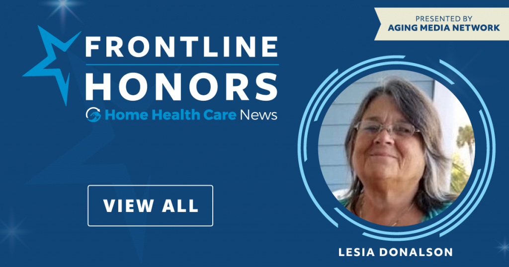 Frontline Honors: Lesia Donalson, Adoration Home Health