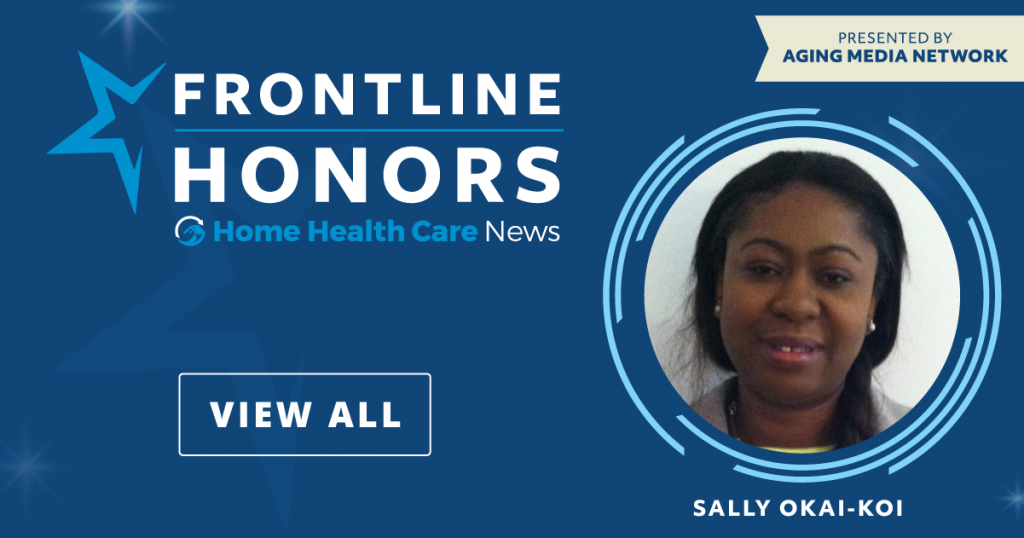 Frontline Honors: Sally Okai-Koi, Alliance Homecare