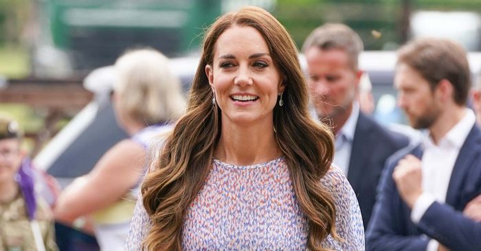 Kate Middleton Can’t Stop Wearing Princess Diana’s Favorite Print