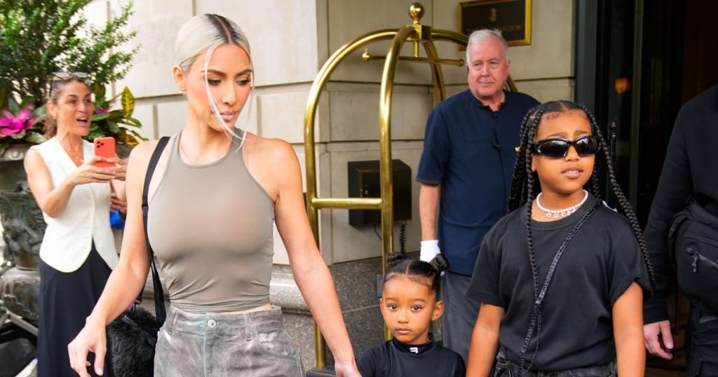 Kim Kardashian’s Daughters, North and Chicago West, Have Matching Balenciaga Handbags