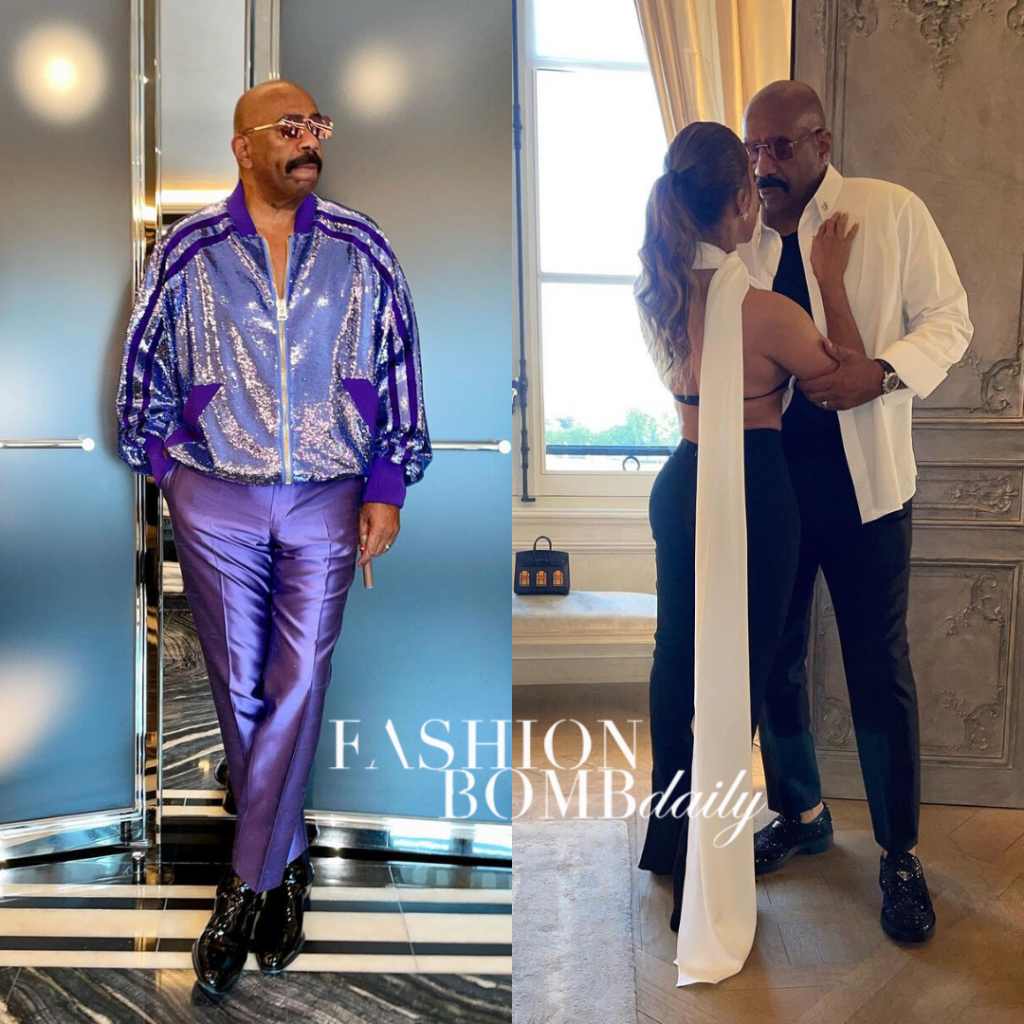 Marjorie and Steve Harvey Continue to Take Paris by Storm, Wearing Monot, Tom Ford, Dior and Others + Where to Get the Looks!