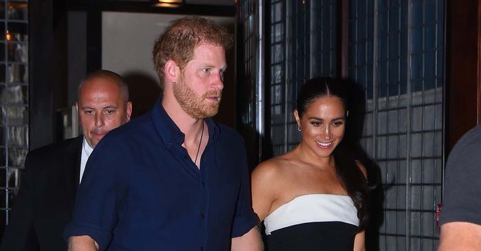 Meghan Markle Just Wore a Strapless, Flowy Jumpsuit for Date Night in NYC