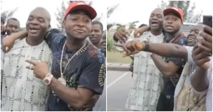 “Na These Guys Give Me F9”: Old Video Emerges of Davido With His Teacher, Man Proudly Takes Photo With Singer | GlamCityz