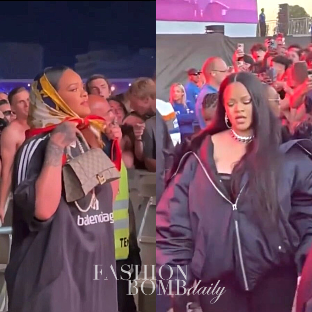 Rihanna Jets Europe Wearing Balenciaga, Prada, Chanel and More!