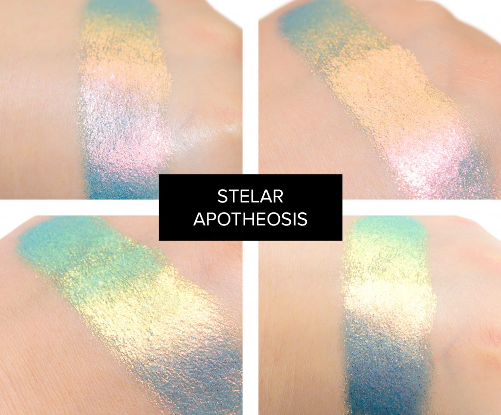 Terra Moons Ganymede, Perihelion, Stellar Apotheosis Multichrome Eyeshadows Reviews & Swatches