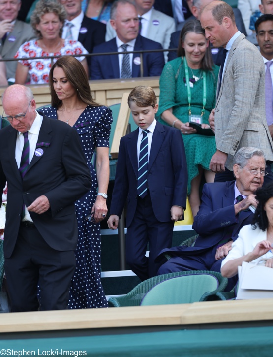 The Duchess Wears Alessandra Rich as Prince George Goes to Wimbledon for the First Time