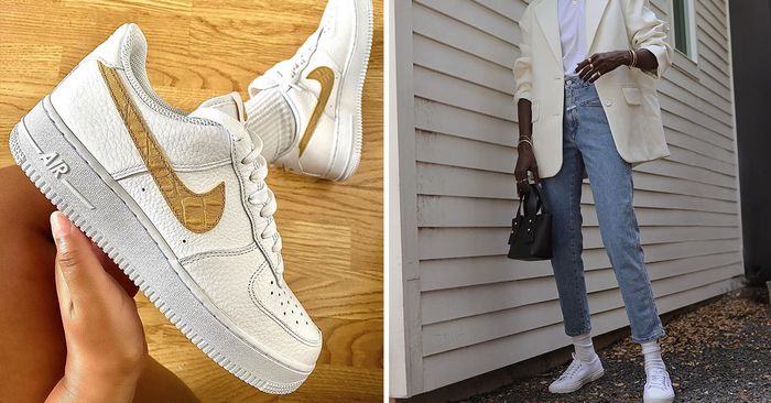 The White Sneakers Nearly Every Fashion Girl Owns