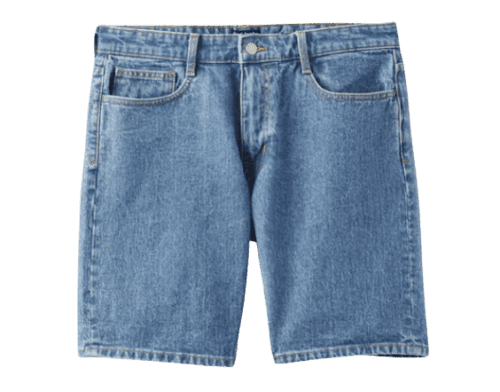 Frank And Oak Slim Fit Denim Shorts