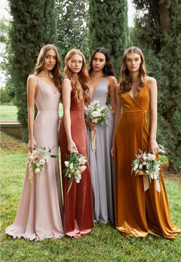 10 Trendiest Satin Bridesmaid Dresses For 2022 – Best Styles & Colors For All Maids Of Honor – Her Style Code