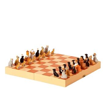 Cat v. Dog Chess Set 