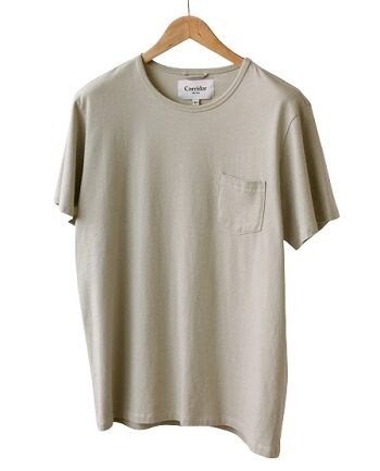 Corridor NYC Organic Garment-Dyed T-shirt Seafoam