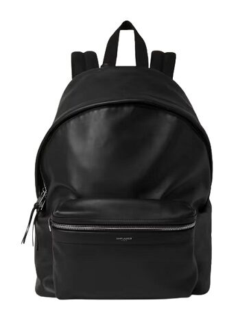 Saint Laurent City Leather Backpack