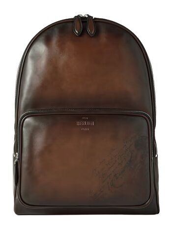 Berluti Scritto Leather Backpack