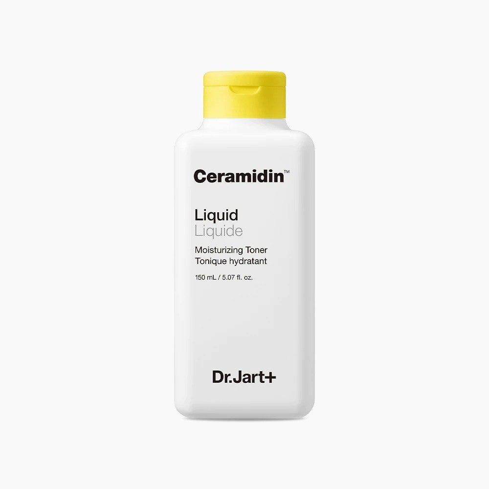 Dr. Jart+ Ceramidin Liquid Moisturizing Toner on white background