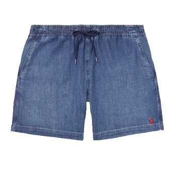 Ralph Lauren Drawstring Denim Shorts