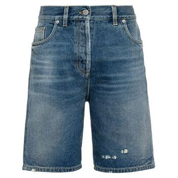 Prada Denim Bermuda Shorts