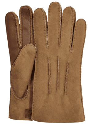 UGG Contrast Sheepskin Tech Glove