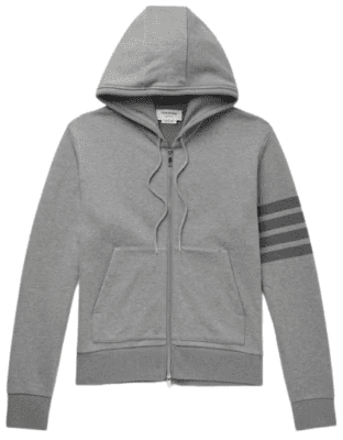 Thom Browne Tapered Striped Sweatsuit Hoodie