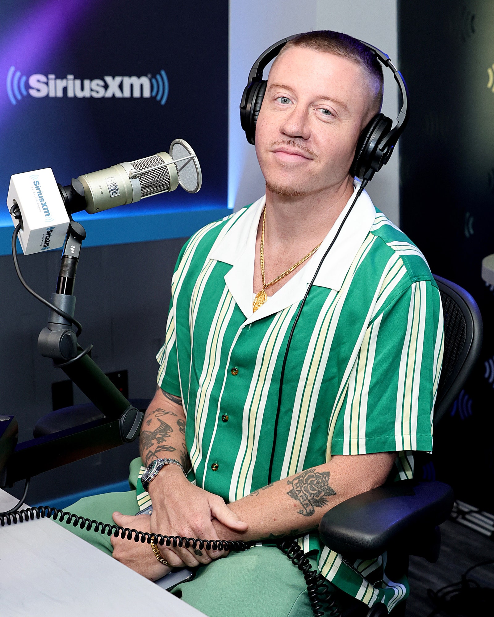 Macklemore visits SiriusXM at SiriusXM Studio