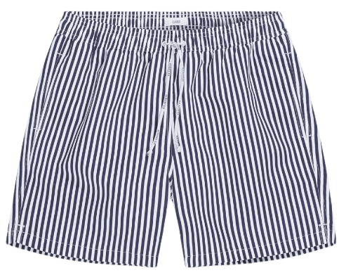 Closed Striped Swim Shorts