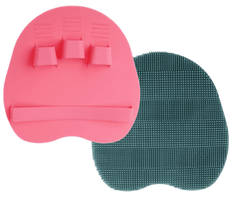 Hommiesafe 2 Pack Silicone Shower Brush