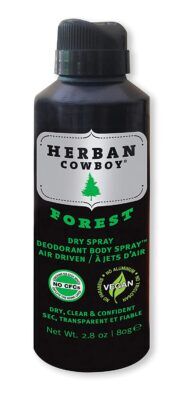 HERBAN COWBOY Dry Spray Deodorant Forest