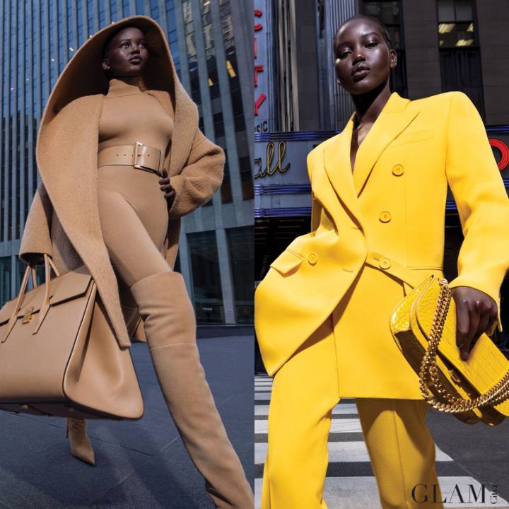 Adut Akech Features on Michael Kors Fall/Winter 2022 Campaign & She Served Looks!
