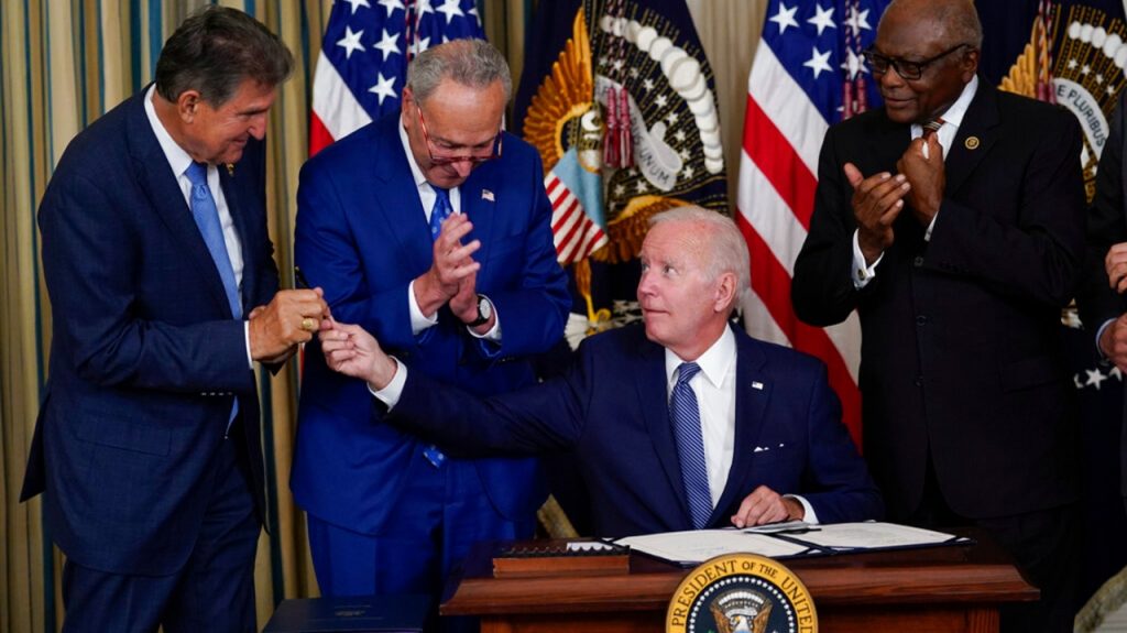 Biden signs expansive health, climate bill into law