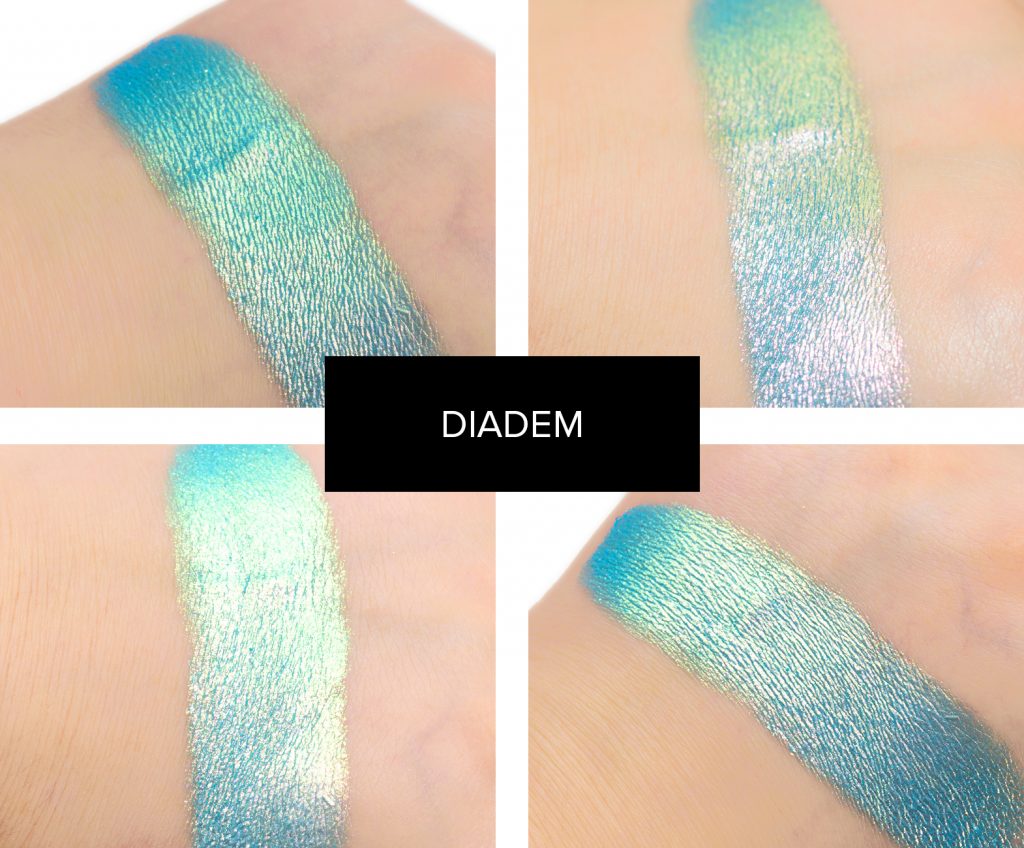 Clionadh Court Jester, Diadem, Duchess Glitter Vibrant Multichrome Eyeshadows Reviews & Swatches