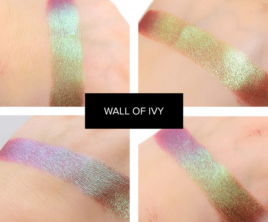 Clionadh Statue Garden & Wall of Ivy Earth Vibrant Multichrome Eyeshadows Reviews & Swatches