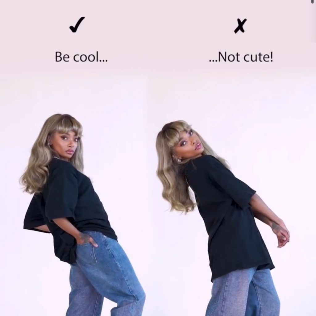 How to Pose in Baggy Clothes