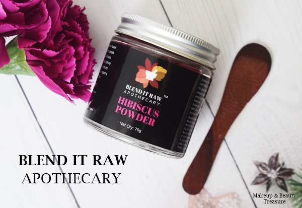 How to use hibiscus powder ft Blend it Raw Apothecary