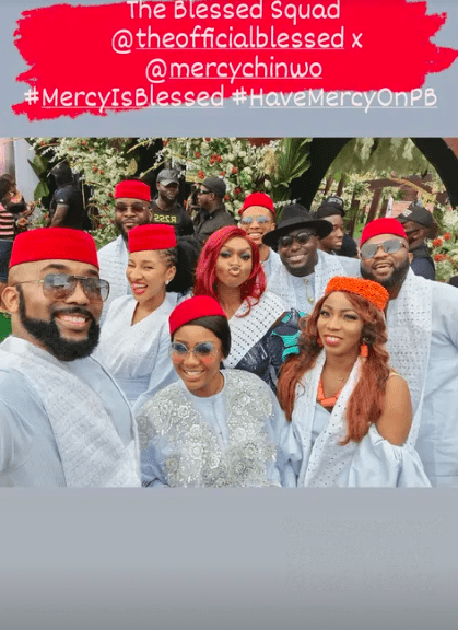 ICYMI: Here’s Your First Look at Mercy Chinwo & Pastor Blessed’s Traditional Wedding