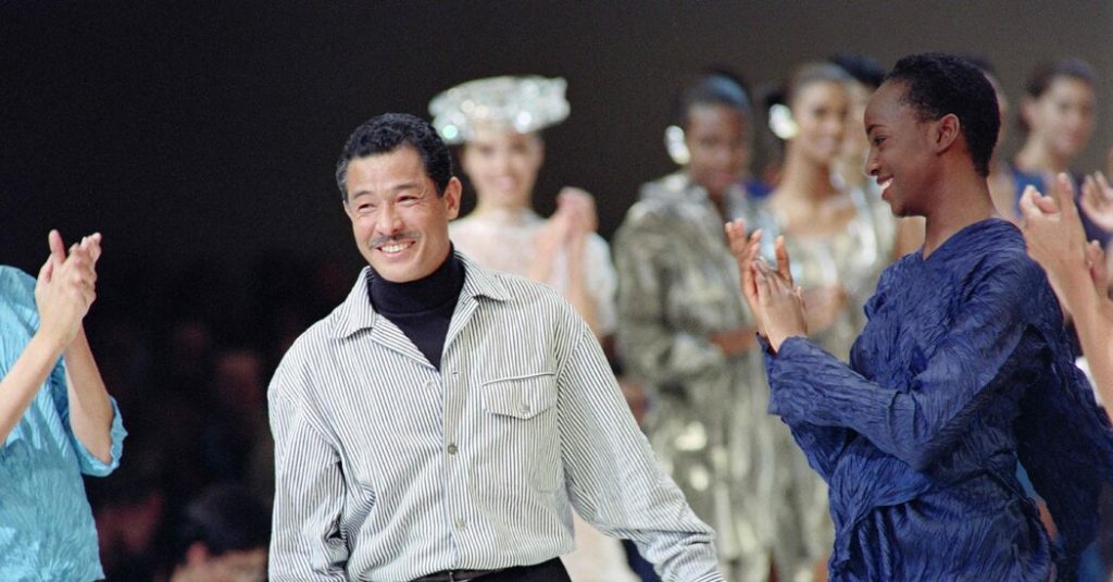Issey Miyake, Japanese Fashion Designer, Dies at 84