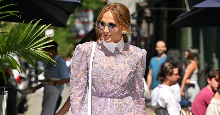 Jennifer Lopez Wore the Prettiest Shoe Trend of 2022