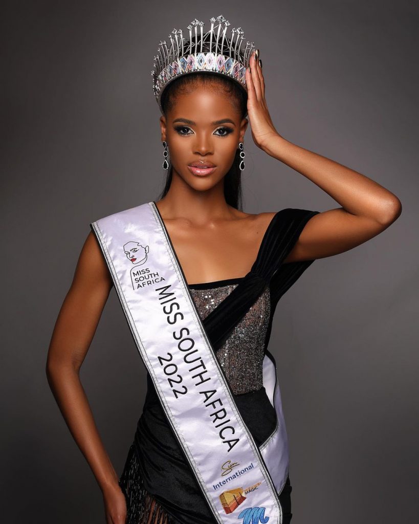 Ndavi Nokeri Crowned Miss South Africa 2022