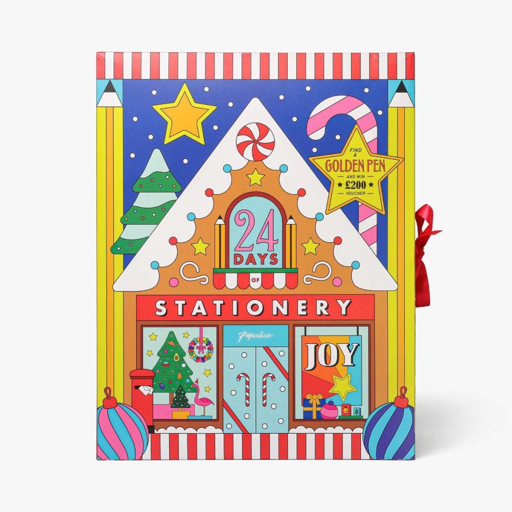 Paperchase The Big Stationery Advent Calendar 2022 Contents Reveal