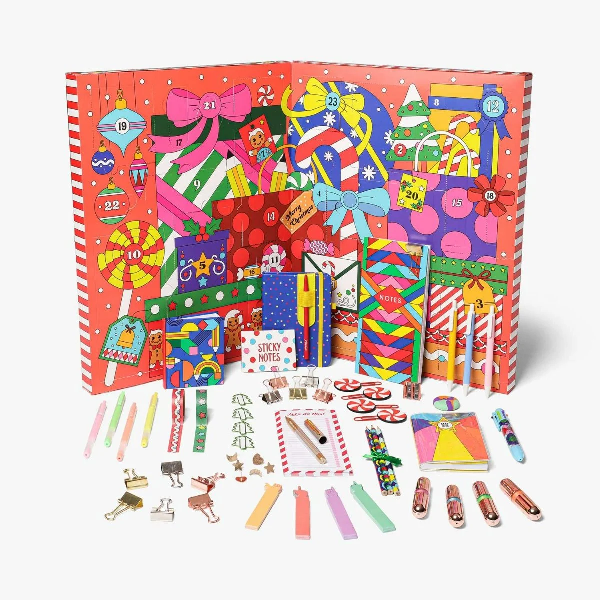 Paperchase The Big Stationery Advent Calendar 2022 Contents Reveal!