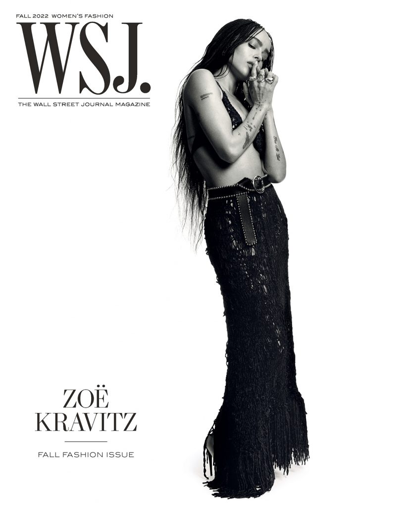 SR International: Zoe Kravitz Talks Directorial Debut ‘Pussy Island’, Her Collaboration With Channing Tatum And More As She Covers WSJ. Magazine’s Fall Women’s Fashion Issue