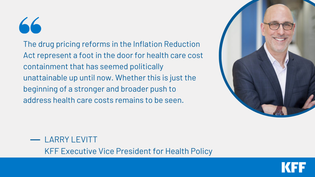 The Inflation Reduction Act is a Foot in the Door for Containing Health Care Costs